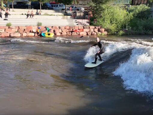 Surfing and Kayaking